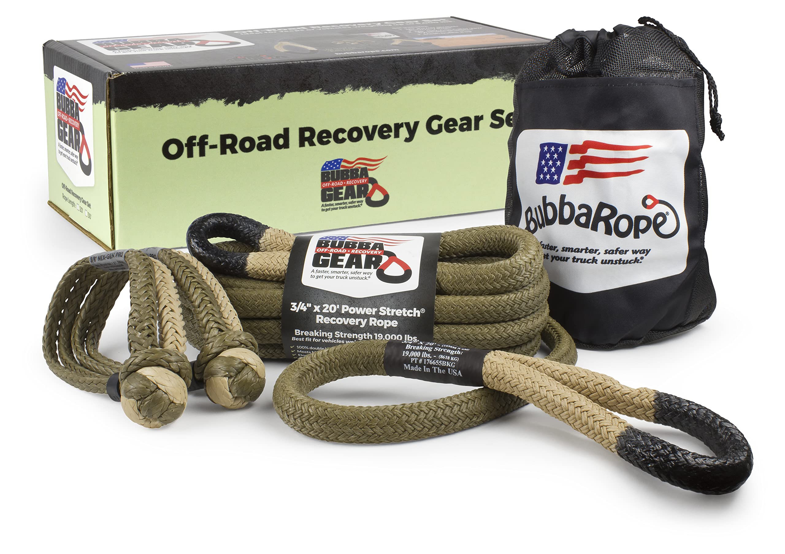 Amazon.com: Bubba Rope Heavy-Duty Off-Road Vehicle Tow Recovery